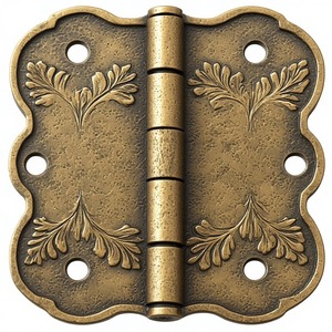 Premium Heavy Duty Solid Brass Door <b>Hinges</b> Designed For Smooth Operation And Long Lasting Residential Door Performance - Product Image 1