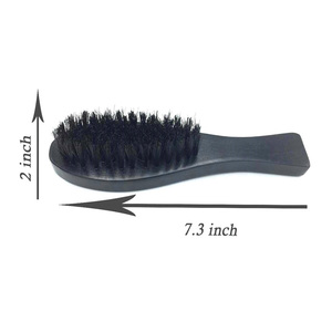 Shave Edge Men's Metal Shaving Brush with Synthetic Hair and Large Bristles Small Size Styling Hair Comb for Men and Girls - Product Image 2