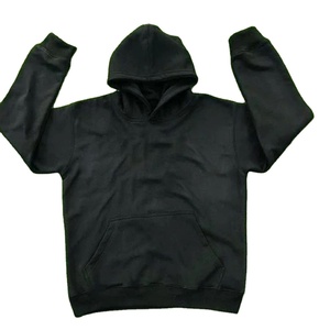 Sweat-shirts à capuche en molleton 100% coton pour hommes d'hiver Coupe régulière Pull à capuche décontracté Vêtements de sport de plein air Hauts à manches longues - Product Image 4