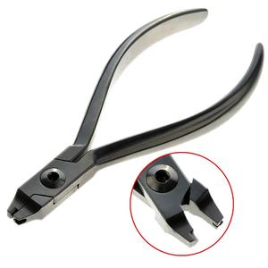 High Quality 13.5cm Stainless Steel Orthodontics Dental Hook Plier Manual TC Crimpable Ergonomic Grip CE ISO By Grip Surgical - Product Image 2
