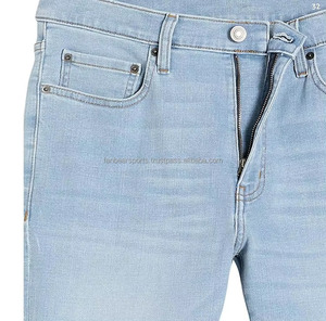 Fabricant OEM Pakistan – Shorts en jean déchirés pour hommes, style décontracté, vente en gros pour la mode estivale - Product Image 2