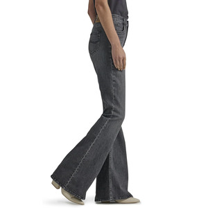 Nouveauté : Jeans amples personnalisés pour femmes, style streetwear, coupe évasée, denim, prix avantageux, pantalons oversize pour femmes - Product Image 3