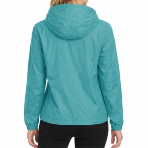 Veste coupe-vent légère imprimée pour femme, à capuche, fermeture éclair, tissu à mémoire de forme, respirante, séchage rapide, décontractée, mode printemps été - Product Image 2