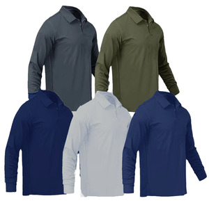 Plus Size Green Purple White Olive Competitive Golfers <b>polo</b> shirts Men's <b>Golf</b> <b>Polo</b> for Tournaments Stylish Full <b>Sleeves</b> - Product Image 5
