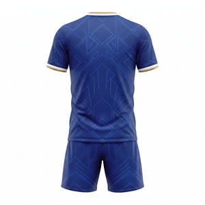 Conjunto de Uniforme de Fútbol Personalizado al por Mayor, Camiseta de Manga Corta, Ropa Deportiva para Equipos - Product Image 6