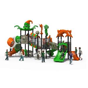 โครงสร้างสะพานเชือกผจญภัย HP-OPB 035 อุปกรณ์สนามเด็กเล่นกลางแจ้ง - Product Image 1