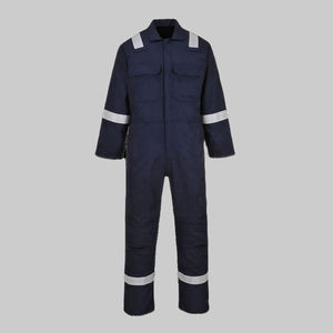 Overol de Trabajo Ligero de Algodón de Primera Calidad, Certificado NFPA 2112, Ropa Ignífuga FRC - Product Image 1