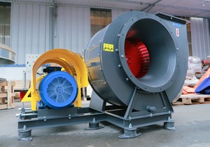 Ventilateur industriel en acier inoxydable et acier au carbone CPL-2-NoI, ventilateur centrifuge à entraînement par courroie, pour cuisine, chaudière, ventilation Phuong Linh - Product Image 3