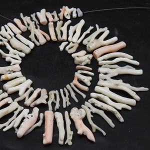 ปะการังขาวธรรมชาติขัดเงาแบบแท่งยาว 16 นิ้ว ขนาด 30x4 ถึง 8x2 มม. รับรองโดยบุคคลที่สาม PMEGEMSBEADS สินค้ามาใหม่ - Product Image 1