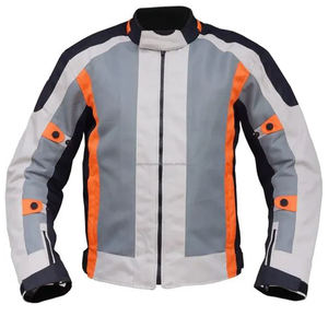 แจ็กเก็ตตาข่ายสำหรับขี่มอเตอร์ไซค์เสื้อแจ็กเก็ตตาข่ายสิ่งทอสำหรับขี่มอเตอร์ไซค์ทรงสลิมฟิตสำหรับใส่กลางแจ้ง - Product Image 3