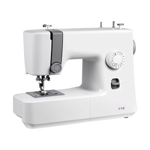 Macchina da Cucire Elettrica Leggera con 18 Applicazioni di Punti, Luce LED, Pedale e Controllo a Manopola Semplice, con Interni in Metallo - Product Image 1