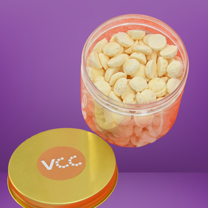 Passion Fruit Freeze Dried Non-GMO Organic Probiotic Yogurt Snack | Private Label OEM Yogurt <b>Bites</b> - Product Image 1