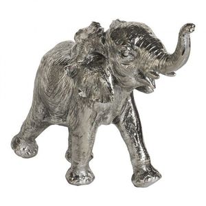 Estatua de elefante de aluminio hecha a mano de lujo para decoración de interiores modernos y como regalo. - Product Image 6