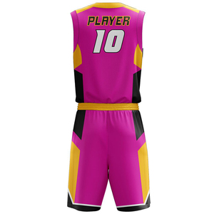 Top Quality Basketball Uniforms Polyester Made Basketball Unique Design Sublimation Printing Lightweight Uniforms OEM Service - Product Image 2