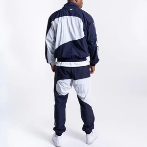 Custom <b>Reflective</b> Windbreaker <b>Jacket</b> With Detachable Zipper and Nylon Track Pants Men Windcheater Windbreaker Tracksuit for Men - Product Image 5