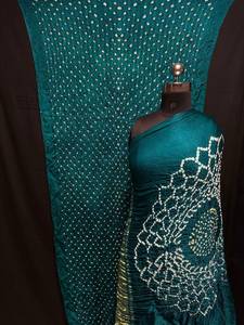 <b>Red</b> Hand Drawn Silk <b>Saree</b> Women Traditional Indian Pakistani Wedding Floor-Length Ethnic Sari Regular Fit All Seasons - Product Image 6
