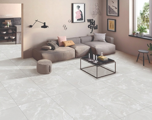 กระเบื้องปูพื้นและผนังพอร์ซเลนโมเดิร์นฟีนิกซ์บิอันโก้ ผิวด้าน ทนกรด สำหรับตกแต่งภายใน วิลล่า โรงพยาบาล ขนาด 60x120 ซม. - Product Image 1