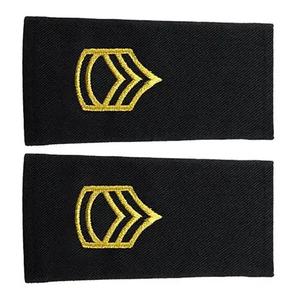 Placas de Hombro Bordadas Personalizadas para Capitán de Aerolínea, Epaulettes de Piloto de Poliéster y Algodón con Logotipo Personalizado para Traje de Vuelo - Product Image 6