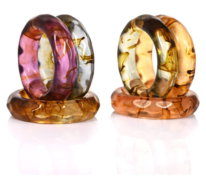 แหวนรัดผ้าเช็ดปากเรซิ่นแบบสั่งทำได้ คุณภาพมาตรฐาน คลาสสิก เป็นมิตรกับสิ่งแวดล้อม ทนทาน ชุดแหวนรัดผ้าเช็ดปาก - Product Image 3