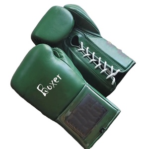 Venta al por mayor de guantes de boxeo profesionales de cuero de vaca de diseño personalizado con logotipo privado OEM entrenamiento de lucha original de cuero PU - Product Image 6