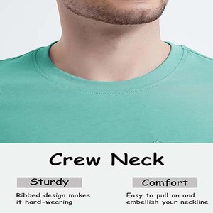 Camisetas Personalizadas para Hombre, Cuello Redondo, Manga Corta, Algodón Ligero, Corte Regular, Ropa Urbana de Verano, Transpirable, Logotipo Frontal - Product Image 5