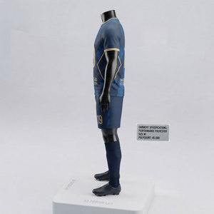 Vêtements de sport, uniformes de football personnalisés à vendre à bas prix, 100% polyester, nouveau modèle, dernières conceptions, uniformes de football - Product Image 3