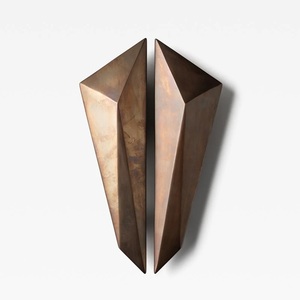 Geometric <b>Handle</b> Pair Faceted Stone <b>Door</b> <b>Pull</b> Modern Hardware for Cabinet Furniture Supplier - Product Image 1