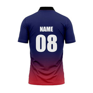 Nouvelle arrivée - Maillot de cricket personnalisé en polyester léger avec sublimation, noms d'équipe, logo personnalisé, livraison directe d'usine - Product Image 3