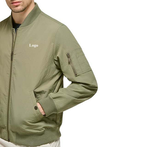 Polyester Satin Customized Logo Design Bomber <b>Jackets</b> Men's Clothing High Street Men's <b>Jackets</b> From Pakistan Oem Service Casual - Product Image 3