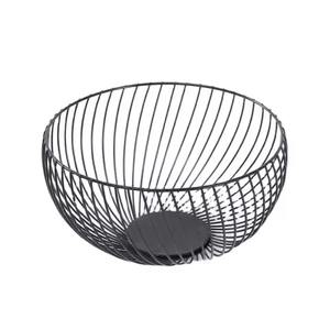 Corbeille à fruits en métal design, élégante corbeille de rangement pour la décoration de table à manger, organisateur décoratif pour la maison - Product Image 6