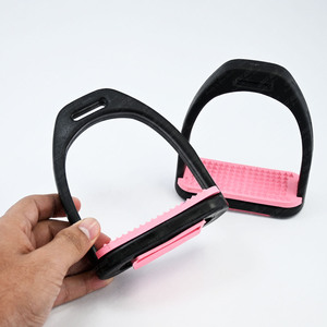 Estribos para montar a caballo de último diseño, estribos duraderos de seguridad para caballos para estudiantes, programas de equitación de silla de montar del oeste inglés - Product Image 2