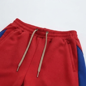 2026 Custom Plus Size Cotton fleece High Quality Breathable Mid Wide Leg Men's Sweatpants Baggy Streetwear <b>Elastic</b> <b>Waist</b> <b>Trouser</b> - Product Image 3
