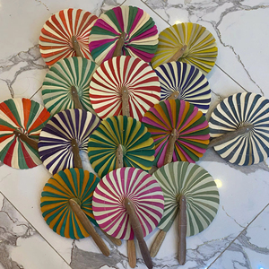 Eco Friendly Coconut Leaf <b>Hand</b> <b>Fan</b> Vietnam Handmade Natural Material Traditional Style for Cooling and Gift - Product Image 1