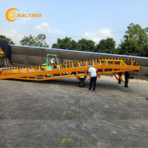 Rampa Móvil para Montacargas Naltako de 15 Toneladas, 16 m de Longitud, Plataforma Extra Ancha de 2.2 m, Elevación Máxima de 1.9 m para Camiones Pesados de Gran Altura al Suelo - Product Image 6
