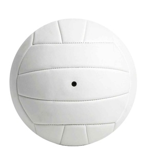 Balón de Voleibol Promocional de PVC Blanco Transparente de Alta Calidad, Personalizable con Logotipo, Cosido a Máquina, Tamaño 5 - Product Image 4