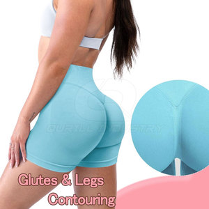 Shorts Deportivos de Alta Calidad, Transpirables, con Efecto Push-Up, Cintura Elástica, Ajuste Ceñido y Suave - Product Image 2