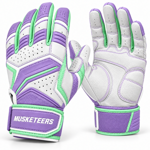 Guantes de Béisbol Unisex con Cierre de Gancho y Bucle, Duraderos, Ecológicos y Ligeros para un Control Confiable del Bate - Product Image 5