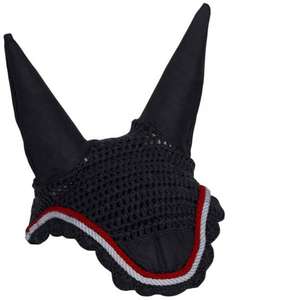 Vente Flash : Voile anti-mouches extra large pour chevaux avec boutons pour tresses, en polyester, logo et design personnalisés - Product Image 3