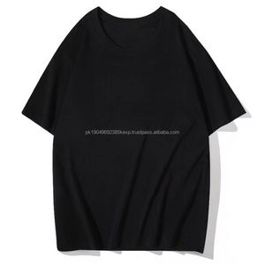 Custom Design Big Tee <b>Shirt</b> New Loose Fit Blank Casual Cotton Tall Tee Embossed Logo <b>White</b> <b>Short</b> <b>Sleeve</b> <b>Men</b> T <b>Shirt</b> - Product Image 4