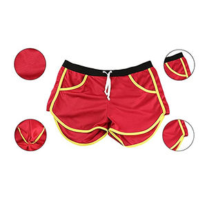 Pantalones cortos de gimnasio para hombre del mejor fabricante estilo casual único con decoración de patrón venta superior precio bajo logotipo personalizado - Product Image 6