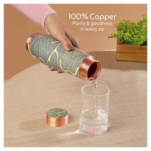 Botella de Agua de Cobre Ecológica de Doble Pared Clásica para una Vida Saludable e Hidratación Diaria - Compre Directamente del Proveedor - Product Image 6