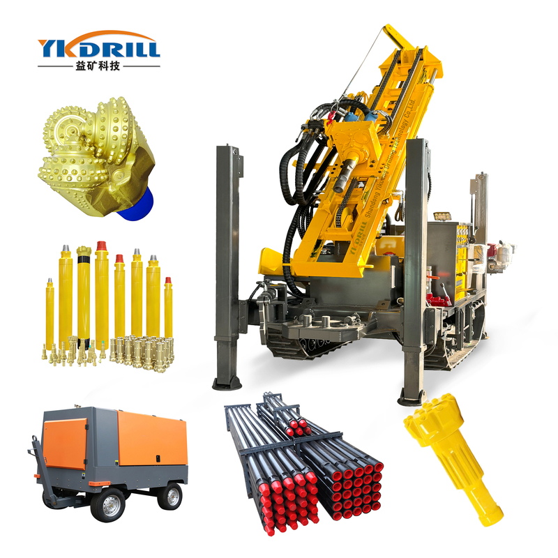 DTH Water Well Drilling Machine with
