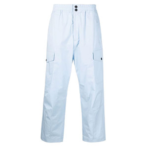 Pantalon cargo décontracté pour homme, léger, 100 % coton, écologique, respirant, tailles personnalisables, vente en gros - Product Image 1