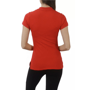 Polo brodé personnalisé 2026 pour femme, 100 % coton uni, respirant, vierge pour sublimation, idéal pour le golf, manches courtes - Product Image 6