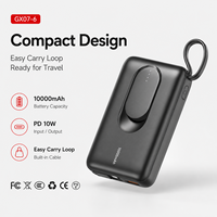 Batterie externe d'usine 10000 mAh, chargeur USB portable 10000 mAh, personnalisation OEM en gros pour cadeaux d'affaires, certifié CE FCC RoHS KC, export