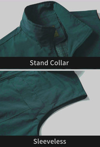 Lightweight Nylon Men's Vest with Polyester Shell OEM Service Add Fleece Winter Multi-pocket Photography Summer Hot - Product Image 4