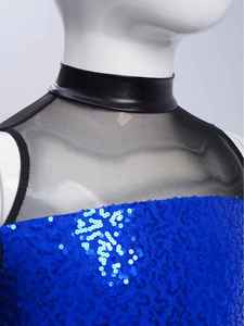 Vestido de Disfraz para Niñas, 100% Poliéster, para Competencia de Baile y Uniforme de Animadoras, Venta al Por Mayor 2026 - Product Image 4