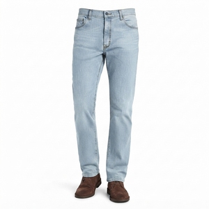 Pantalones vaqueros de algodón de verano de alta calidad para hombre, pantalones de mezclilla clásicos de negocios, pantalones de trabajo, talla grande 40, directo de fábrica - Product Image 4