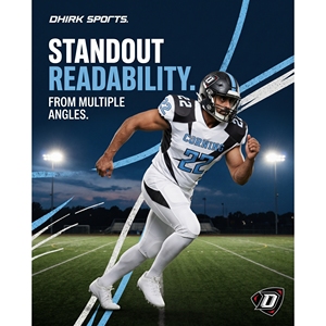 Custom Sublimated Printed White V-Neck American Football Jersey Premium Moisture Wicking Polyester <b>Mesh</b> CORNING Team Game - Product Image 5