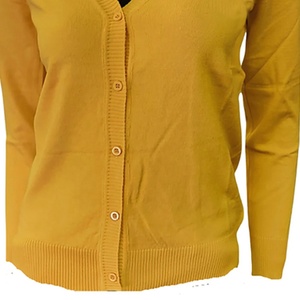 เสื้อคาร์ดิแกนถักสีน้ำเงินสำหรับผู้หญิง Sigma Gamma Rho คอวี แขนยาว แต่งขอบสีเหลือง ปักลายตราสัญลักษณ์ ระบายอากาศได้ดี สไตล์วินเทจ สำหรับทุกเพศ เหมาะสำหรับฤดูหนาว - Product Image 2